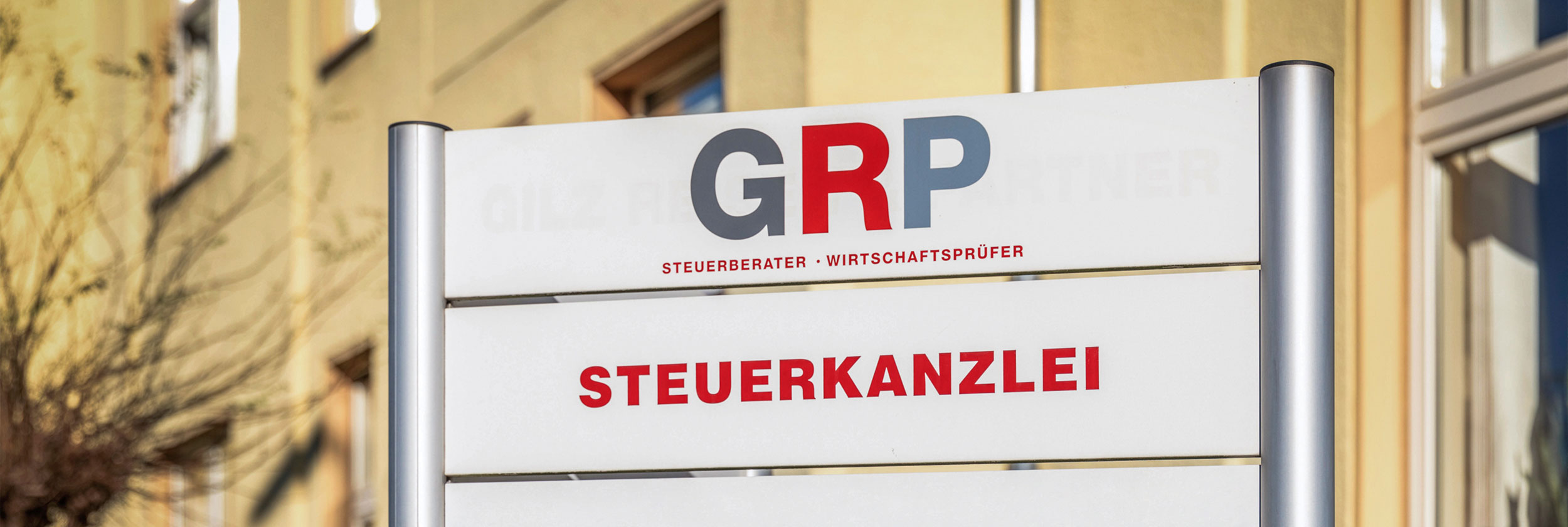 GRP Reisen Lenzen & Kollegen Kanzleischild